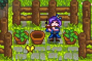 Abigail plays her flute.