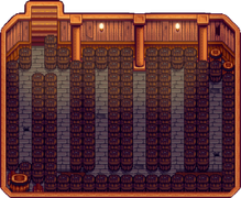 Optimal layout for mouse/keyboard: 125 accessible casks