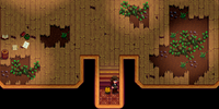 Junimo following the player