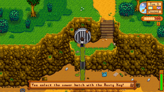 Opening the gate