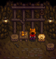 A picture of the Dwarf and surroundings in The Mines.