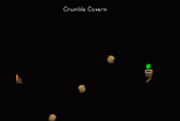Crumble Cavern title screen