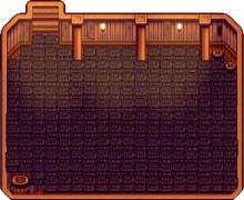 Cellar filled with the maximum 189 casks, all in use.