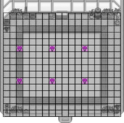 6 Iridium Sprinklers. Only 4 crop spaces are taken by sprinklers (-3.3%), leaving room for 116 plants.