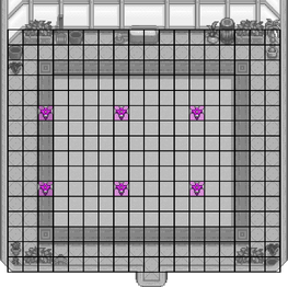 6 Iridium Sprinklers. Only 4 crop spaces are taken by sprinklers (≈3.3%), leaving room for 116 plants.