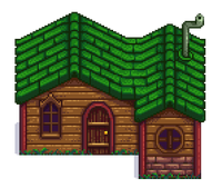 Leah's house during the Fall