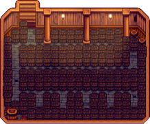 Optimal layout for mouse/keyboard: 125 accessible casks